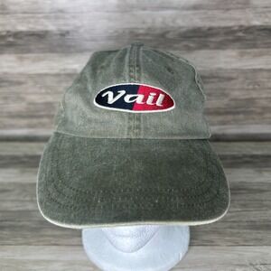 Vail Strapback Hat Baseball Cap One Size Adjustable Embroidered Cotton Sci